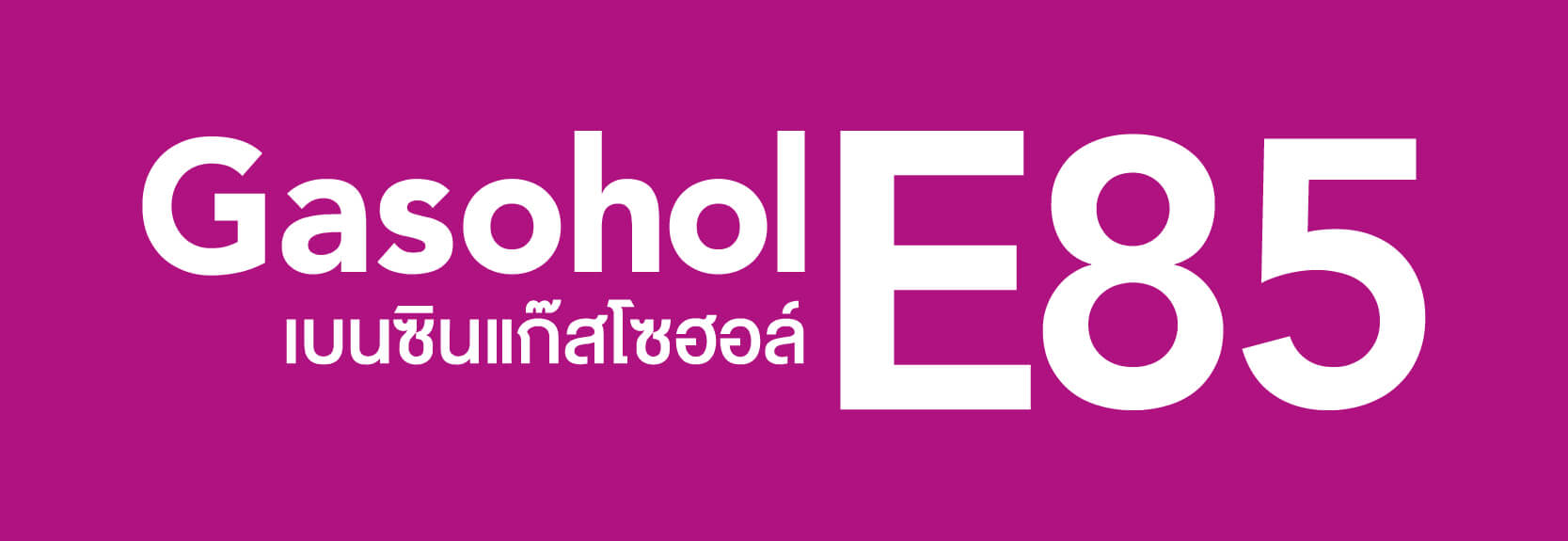 Gasohol E85
